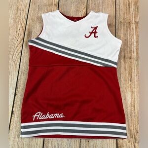 Alabama Crimson Tide Rivalry Threads 91 Toddler Cheer Dress Size 4T